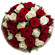 букет из красных и белых роз. Гондурас